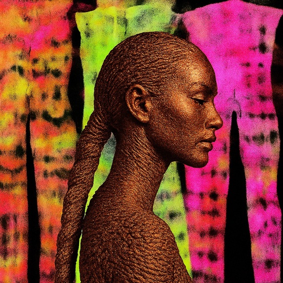 Tie Dye Art Handmade Tights OS - Picture 1 of 4